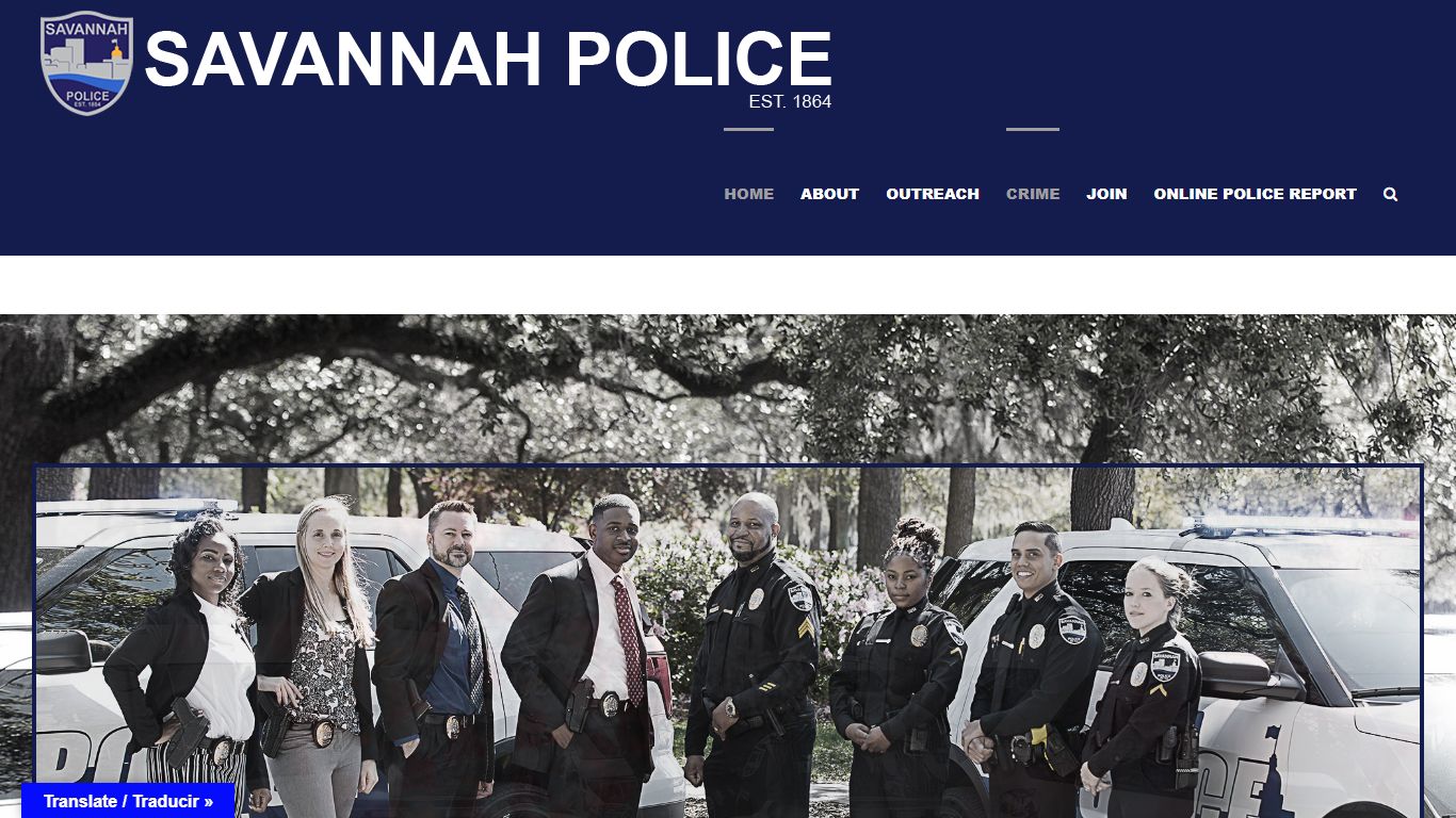 SAVANNAH POLICE – Savannah Police Department